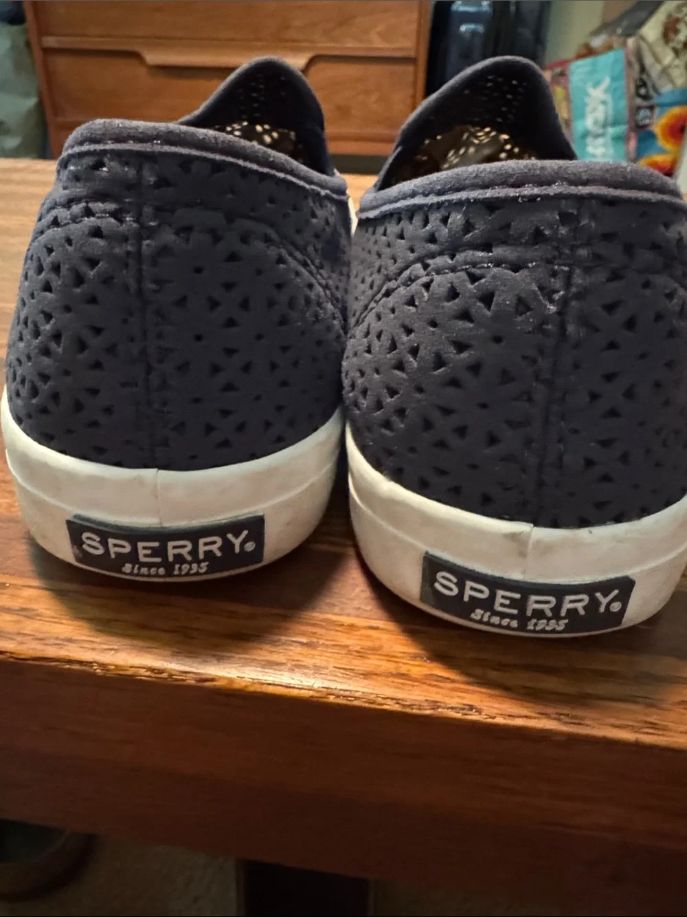 Women’s slip on Sperry shoes